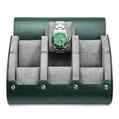6 Slot Watch Case Storage Box for collectors ,Watch Travel Case Portable Storage Watch Display Holder for Wristwatches