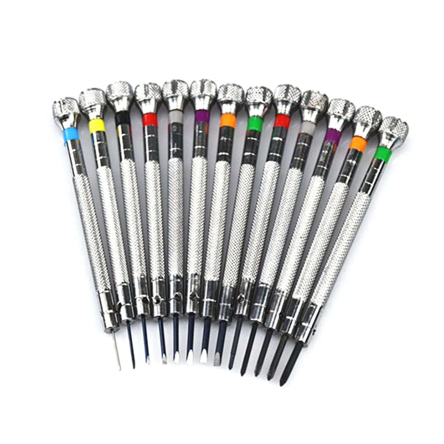 13 Pack 0.6-2.0mm Screwdriver Set Watch Repair Flat Head Screwdriver Kit Professional Watchmakers for Watch Repair Tools