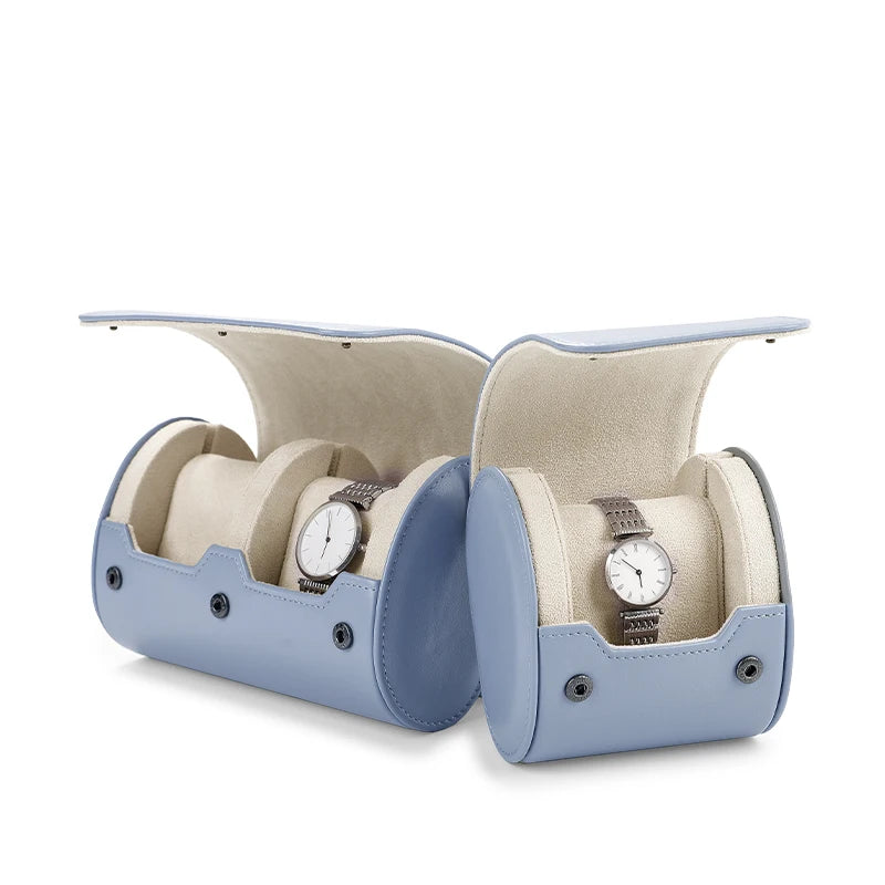 premium Leather Watch Roll 1/ 2/ 3 slots Luxury Watch Storage case