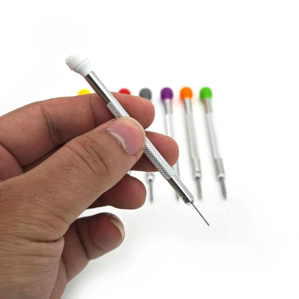 8pcs Watch Flat Small Screwdriver Set For Watch Repair Maintanance Precision Watchmaker Screwdriver Professional Watches Tools