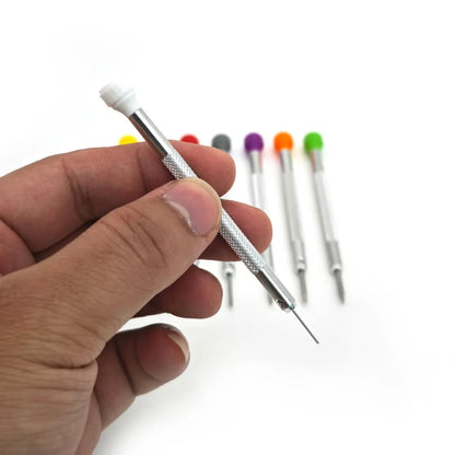 8pcs Watch Flat Small Screwdriver Set For Watch Repair Maintanance Precision Watchmaker Screwdriver Professional Watches Tools