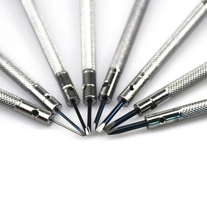 13 Pack 0.6-2.0mm Screwdriver Set Watch Repair Flat Head Screwdriver Kit Professional Watchmakers for Watch Repair Tools