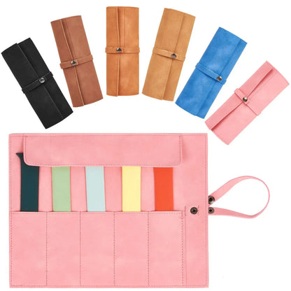 Watch Band Roll Organizer With 5 Slots Storage Watch Straps