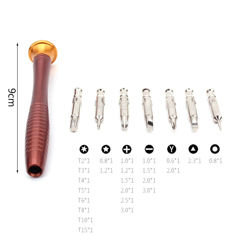 The Watch Angel Multifunctional detachable 25-in-1 tool set for watches