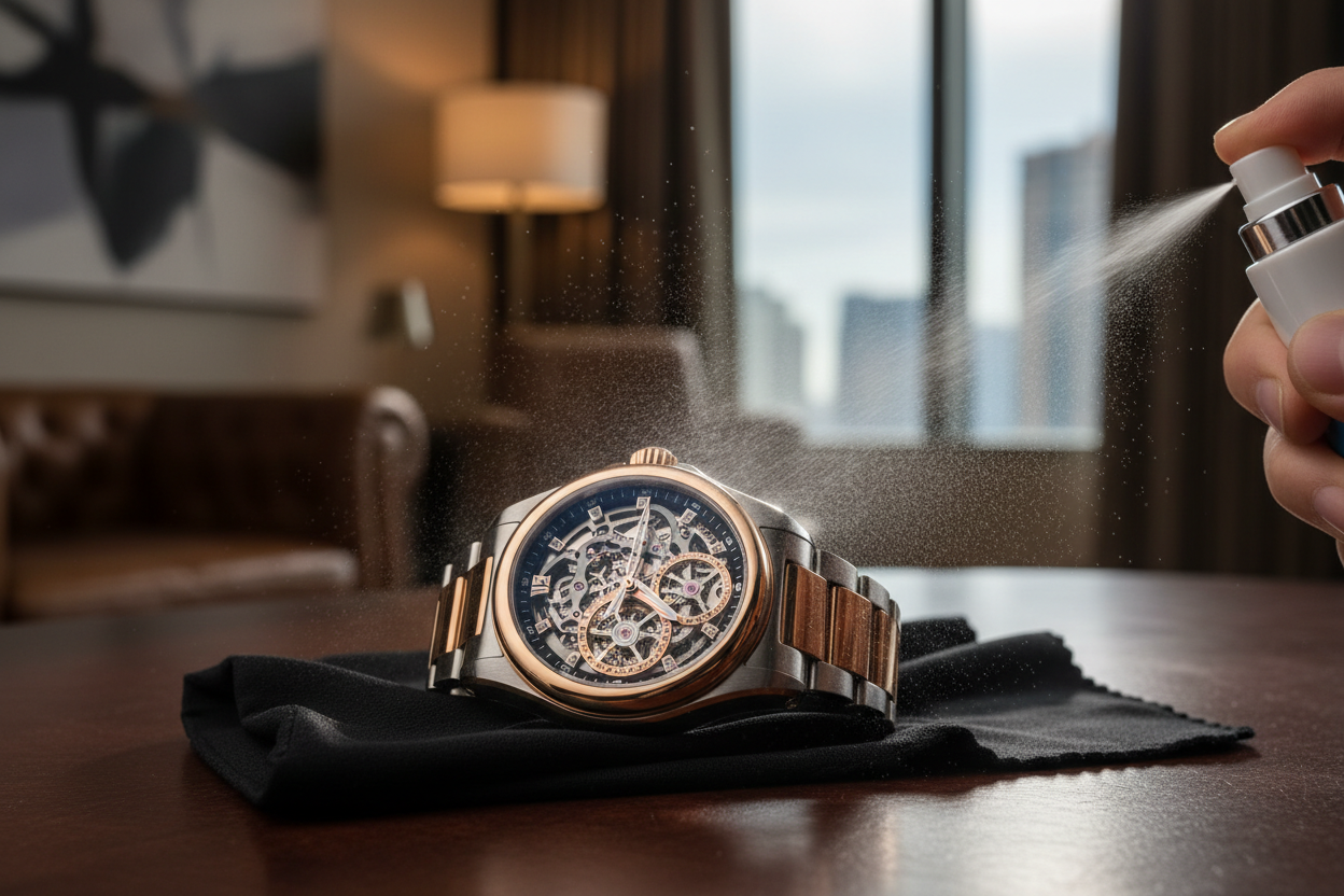 can you do the same image with the watch being sprayed